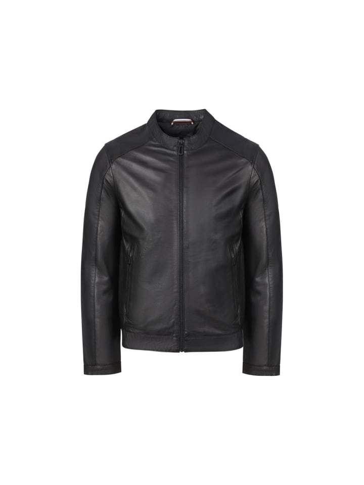 Lederjacke Triest in schwarz