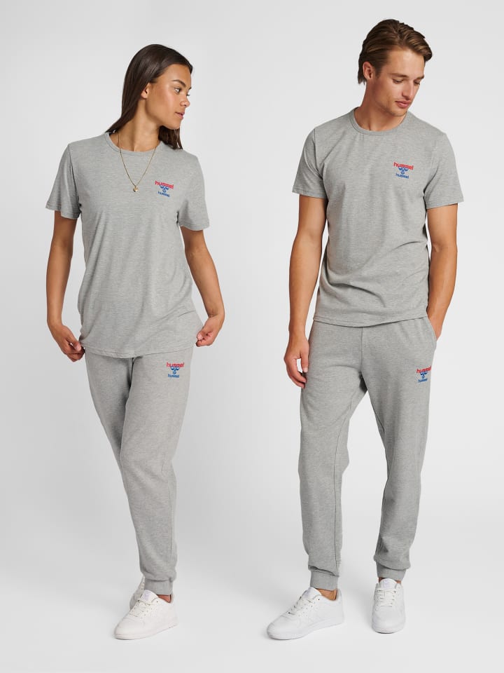T-Shirt Hmlic Erwachsene in GREY MELANGE
