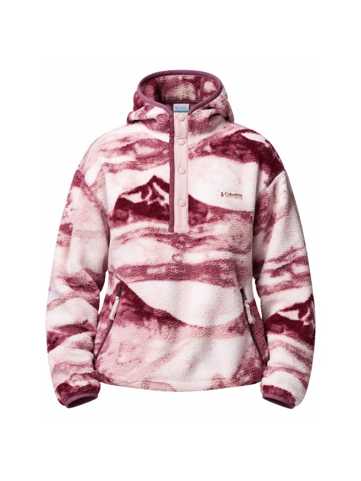 Helvetia II Printed Hoodie in Rosa