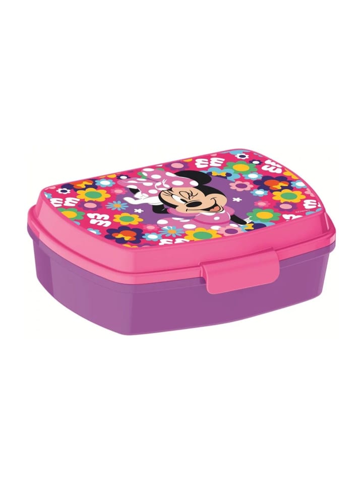 Minnie Bold Florals witzige Kunststoff-Sandwichbox