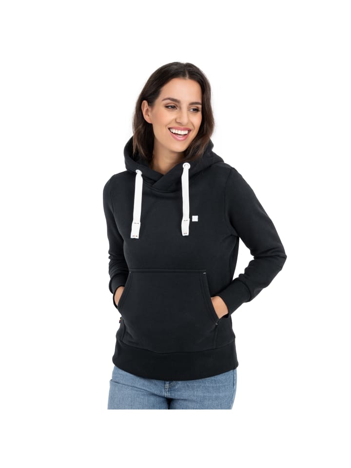 Kapuzensweatshirt HildaCMYK II  in Schwarz