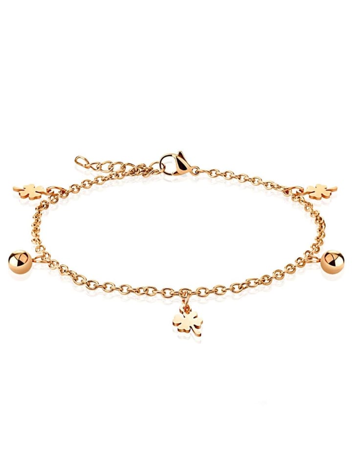 Bettelarmband in Rosegold