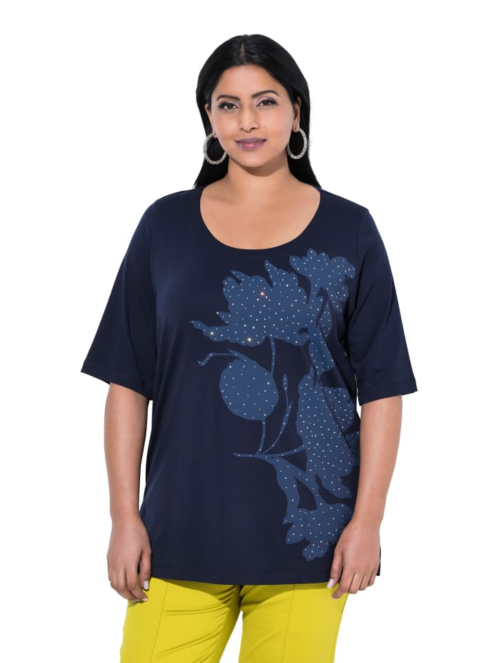 Shirt in dunkles marine