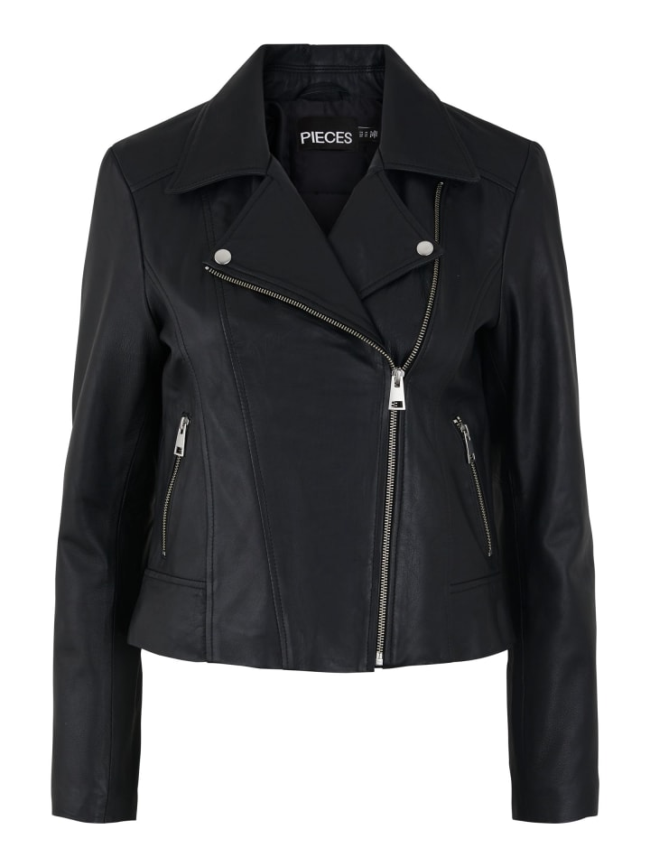 Lederjacke in Black 1