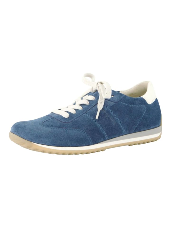Sneaker Blau/Beige