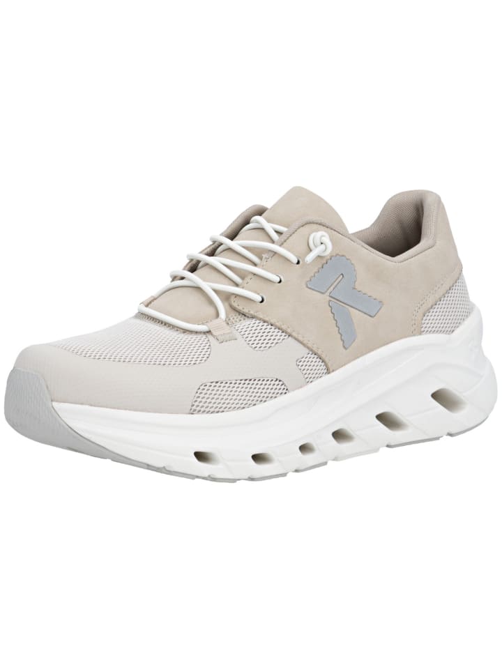 Schnürhalbschuh in beige