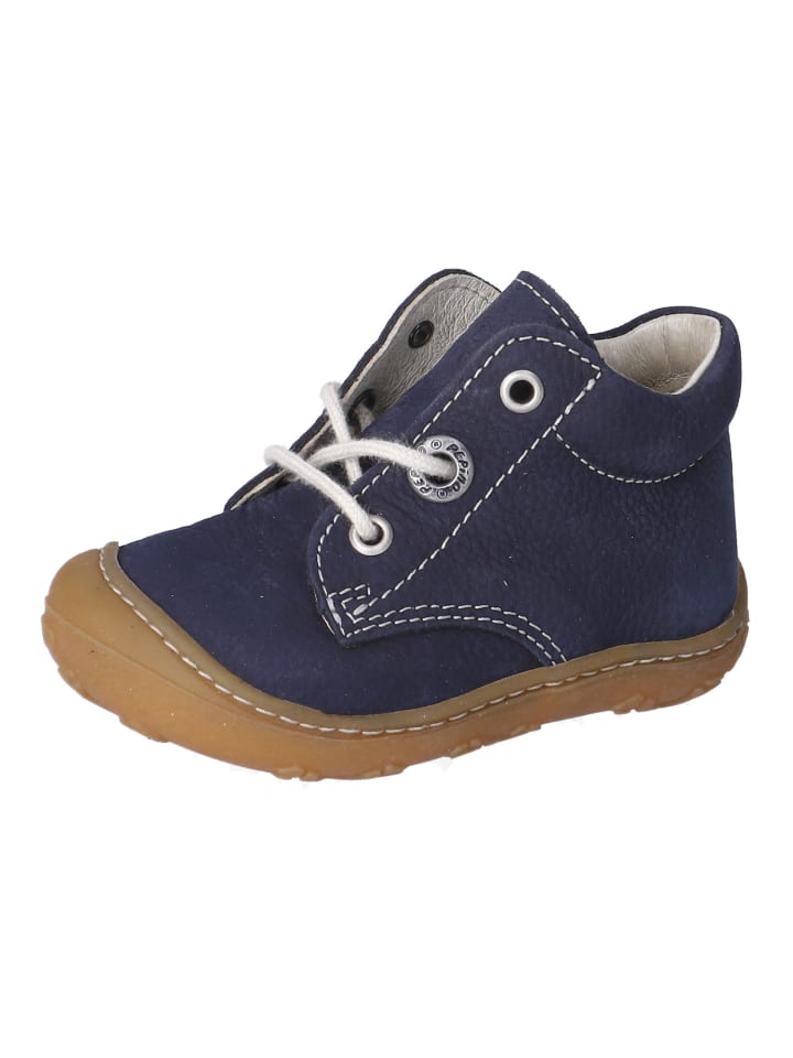 Lauflern Schnürstiefel Kaltfutter in blau