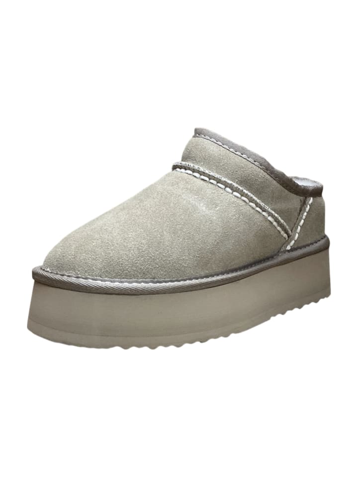 Winterboots in Beige