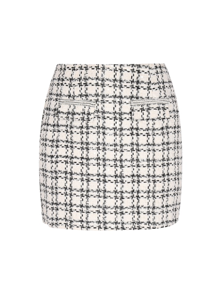 Women Skirt in white black