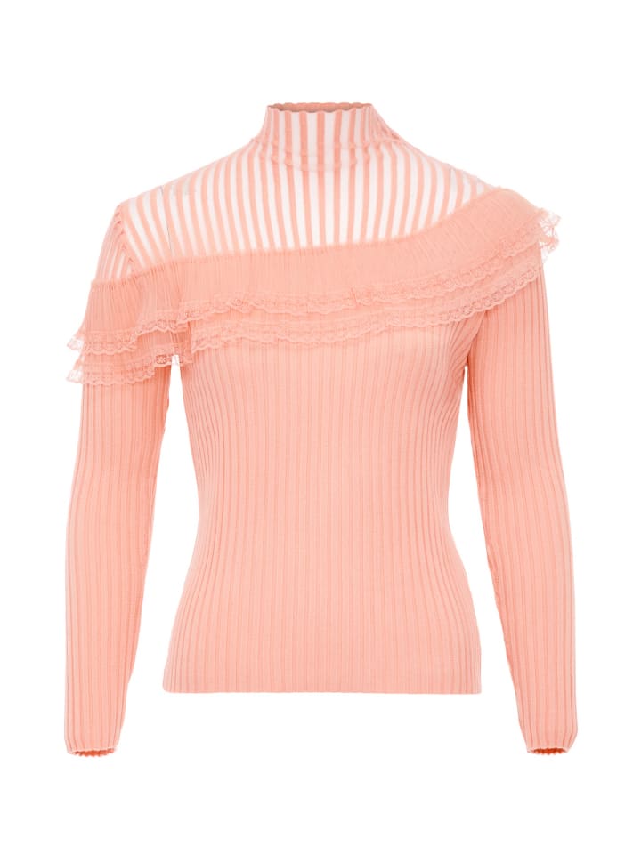 Damen Pullover in Dunkelrosa
