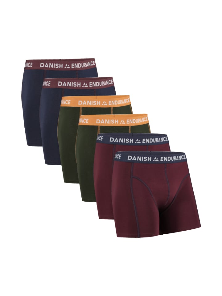 Boxershorts Classic Trunks in navy/green/bordeaux