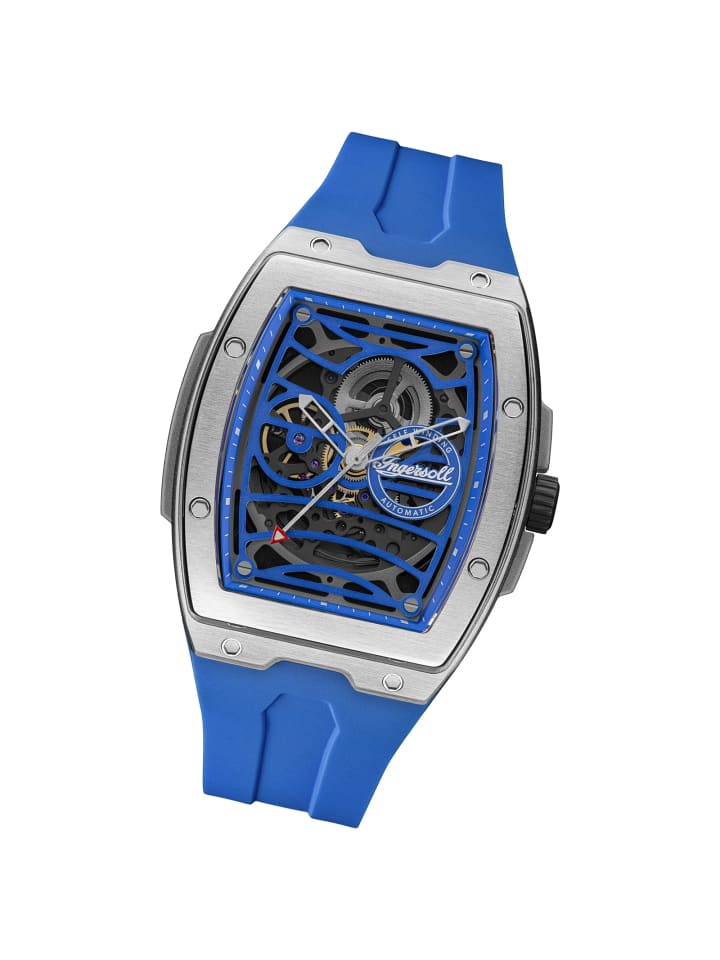 Armbanduhr Ingersoll The Challenger blau groß (ca. 42mm)