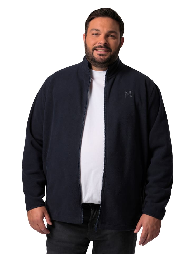 Fleecejacke in navy blau