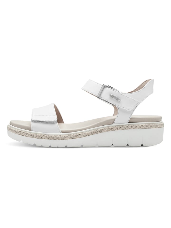 Sandale 1-28260-42 in weiss