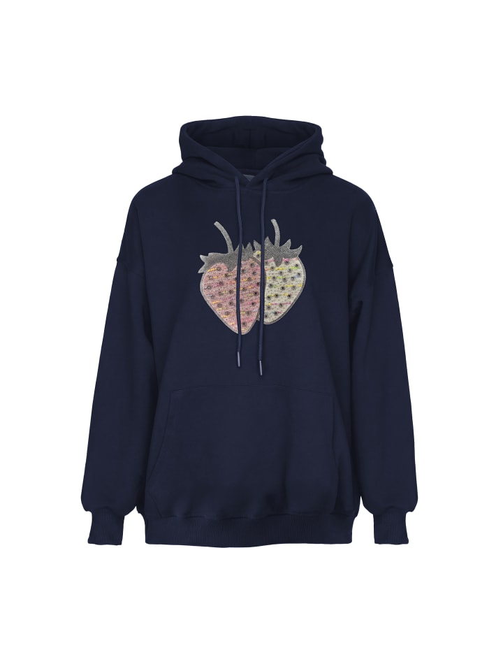 Women Hoodie in Navy