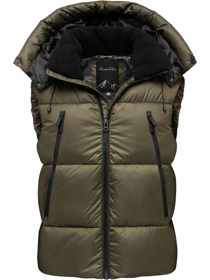 Steppweste BOGOTA in Olive