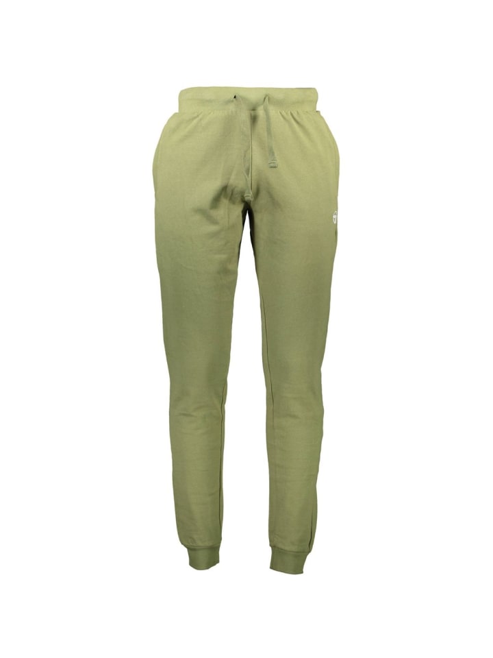 Grün Baumwolle Herren Jogginghose