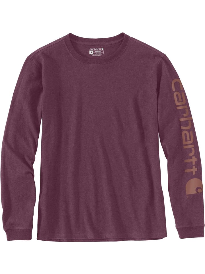 Longsleeve "Logo L/S 103401" in Lila