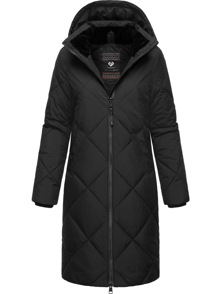 Steppmantel Rebela in Black