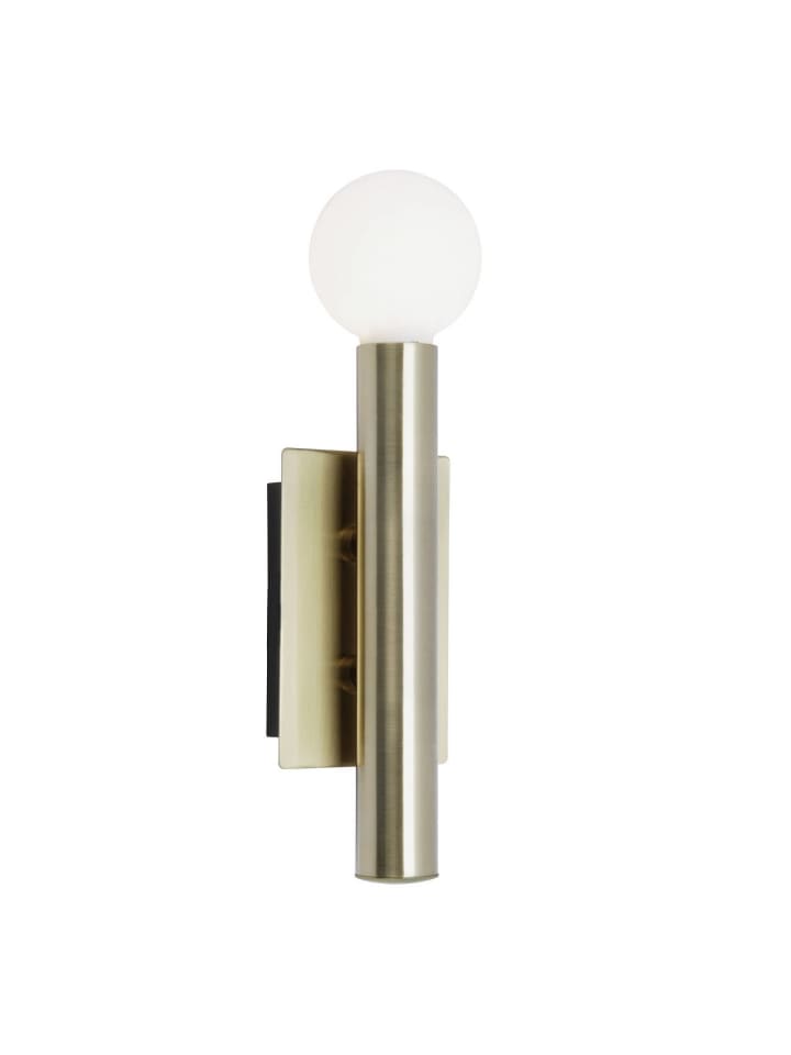 Lucky Wandleuchte in messing antik