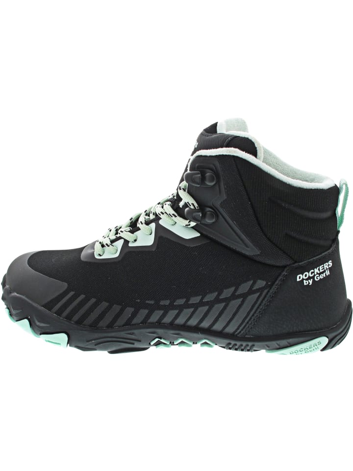 Schnürstiefel Schwarz