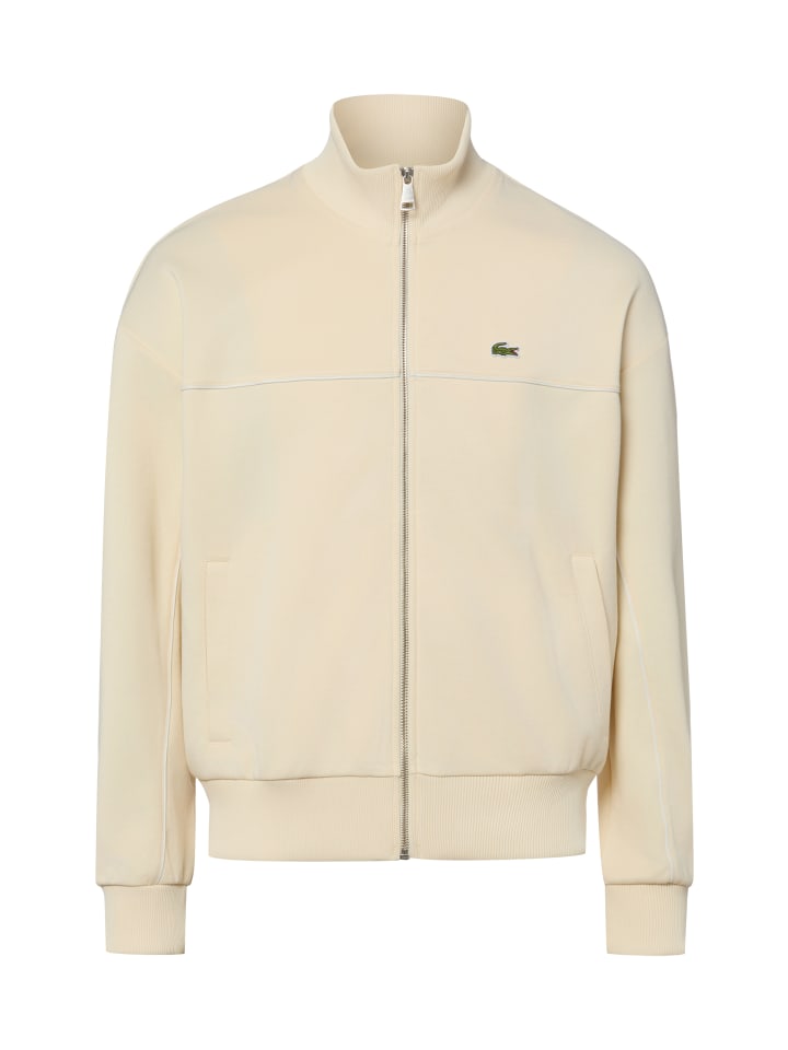 Sweatjacke in sand - 0001