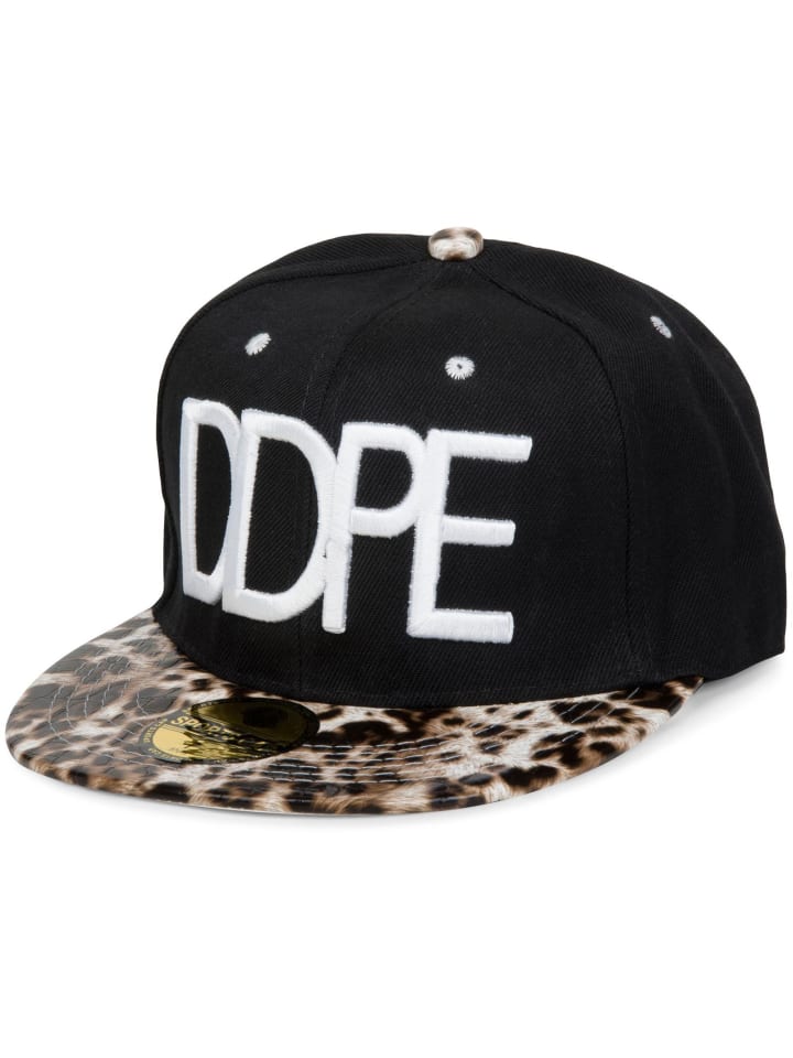 Snapback Cap in Schwarz-Weiß