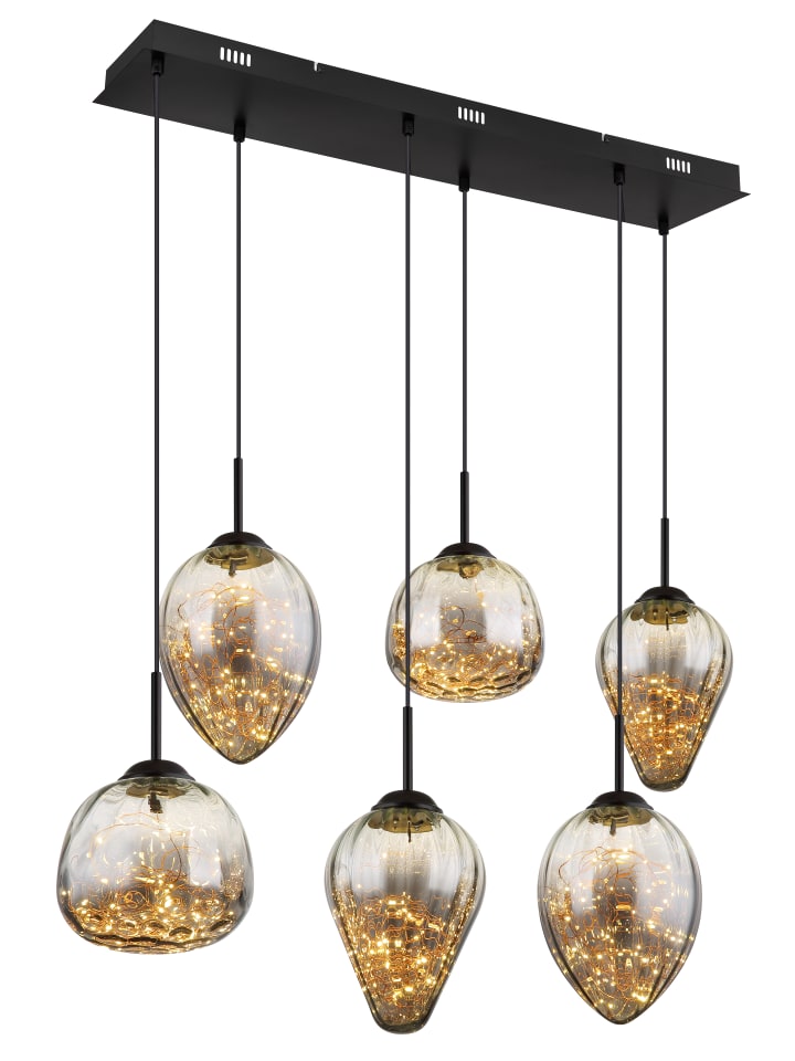 Hängeleuchte "FIREFLY" in black