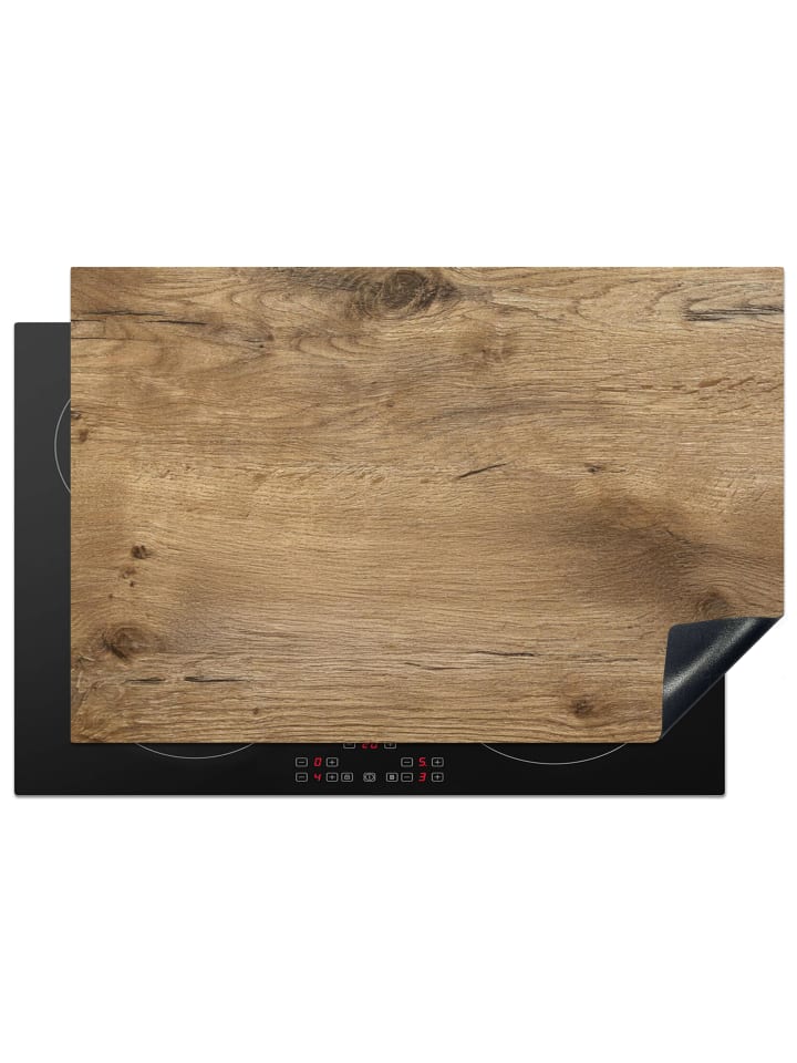 Herdabdeckplatte Holzoptik