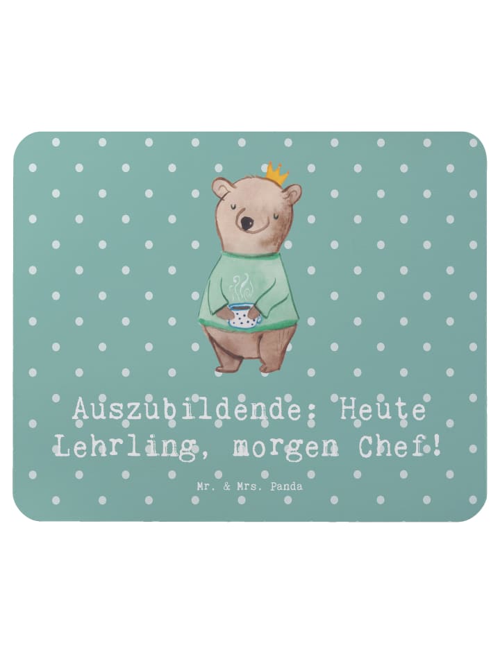 Mauspad Auszubildende Chef mit Spruch in Meeresbrise