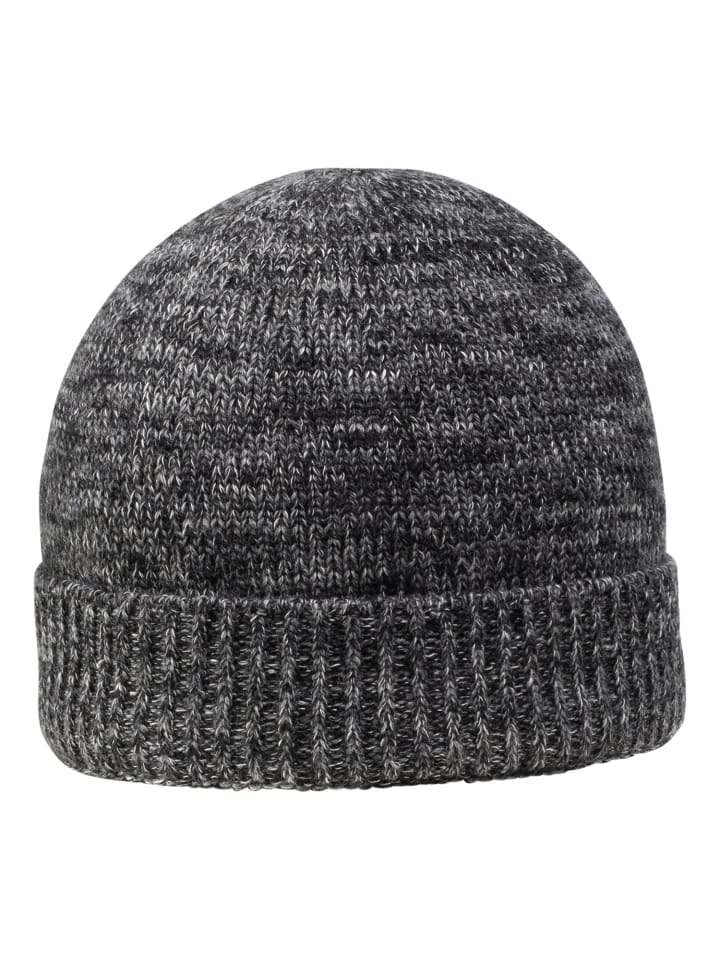Strickmütze in schwarz
