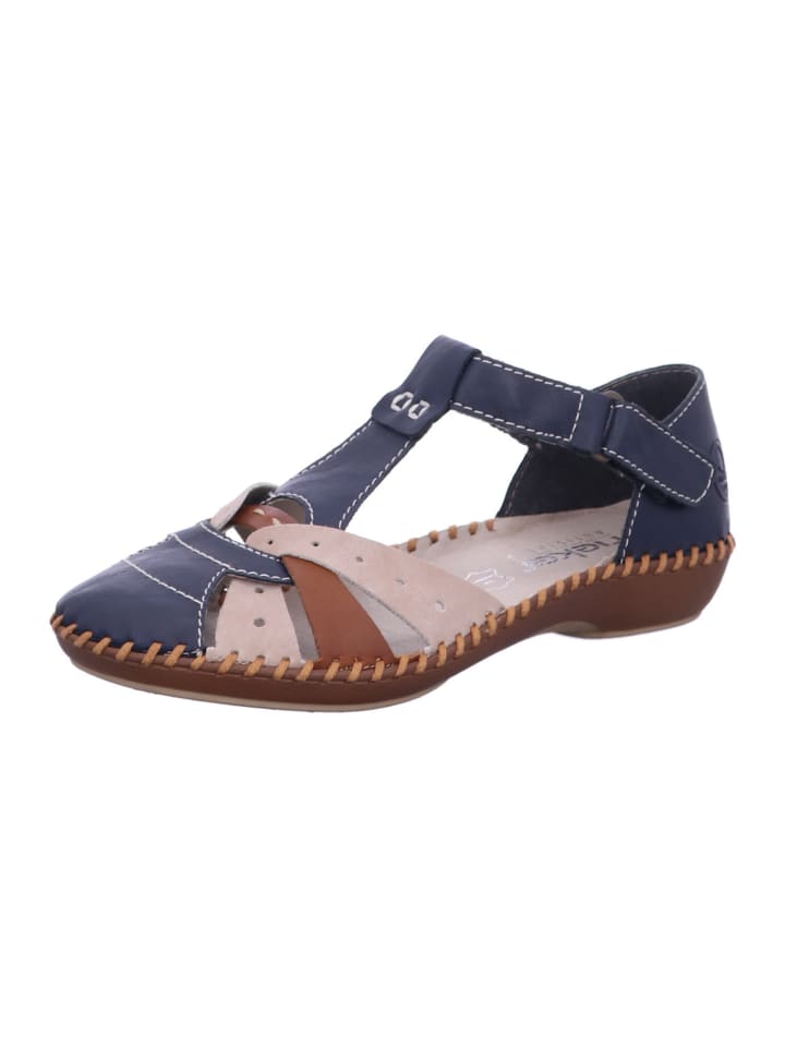 Sandalette in blau