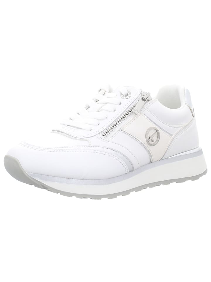 Klassischer Schnürschuh in weiß