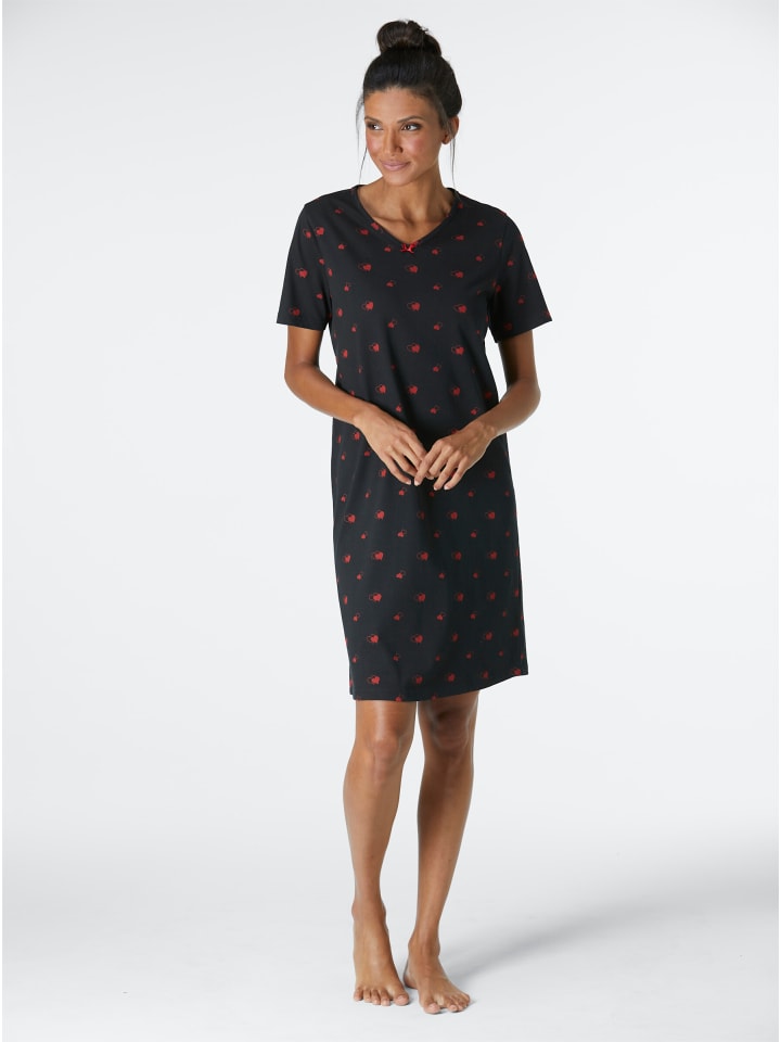 Sleepshirts in rot + schwarz