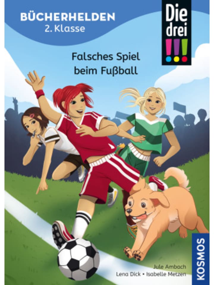 Buch - Die drei !!!, Bücherhelden 2. Klasse, Falsches Spiel beim Fuß