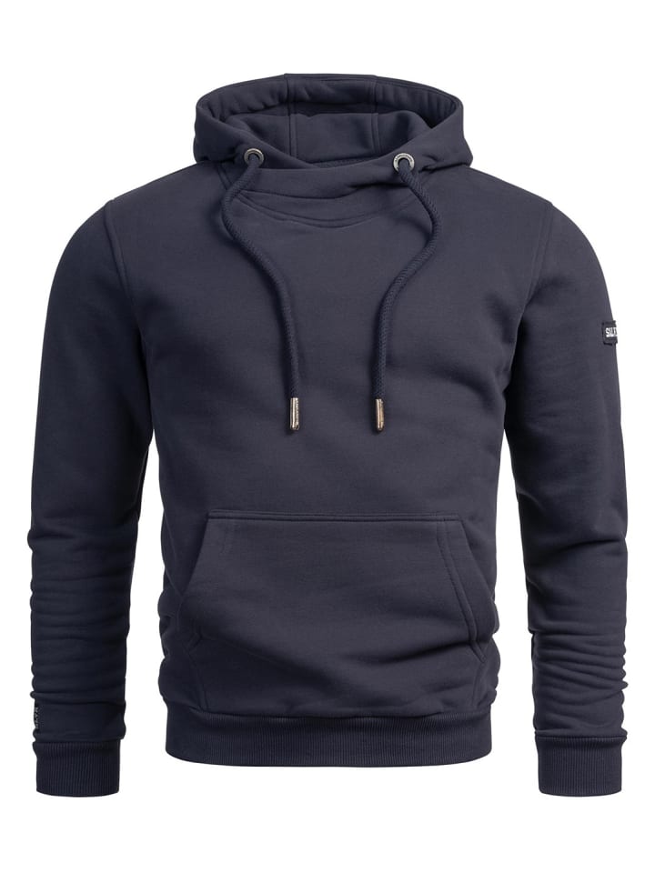 Hoodie Alessandro Salvarini Herren Hoodie AS295 in Navy