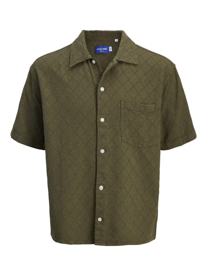 Hawaii-Hemd in Olive Night