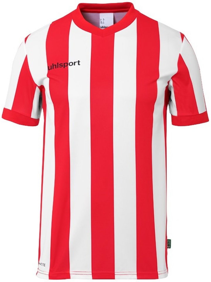 Sportshirt "Retro Stripe Shirt Kurzarm" in Rot
