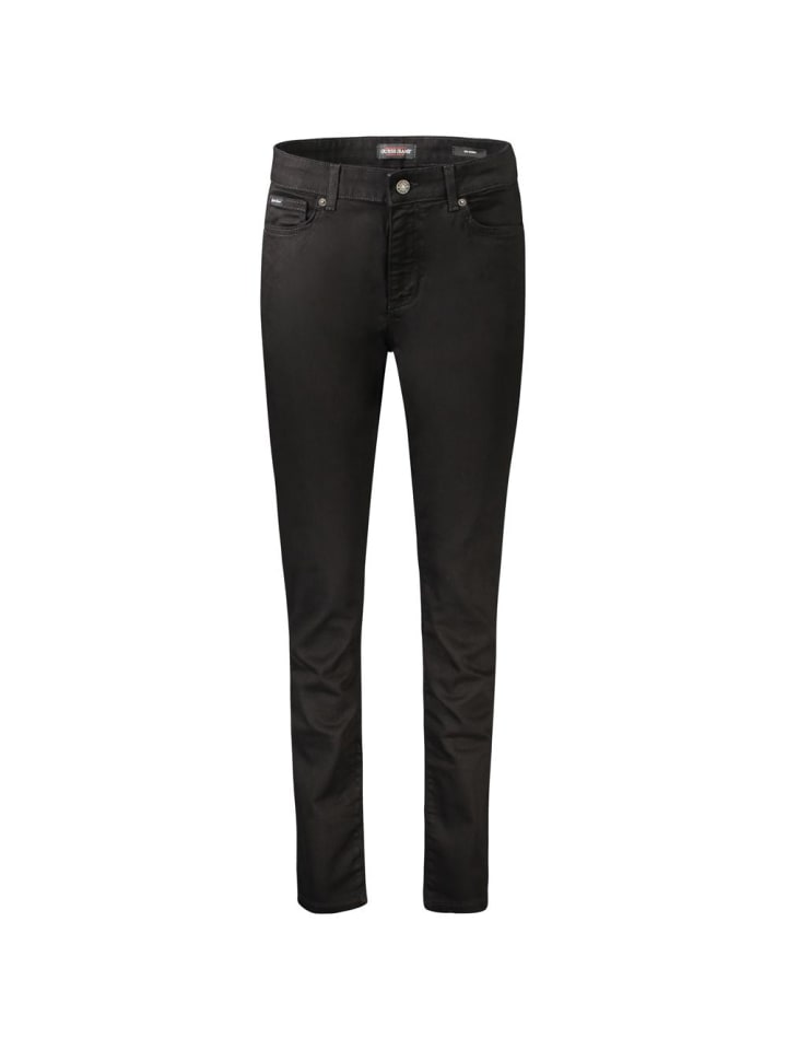 Schwarz Baumwolle Damen Skinny Jeans