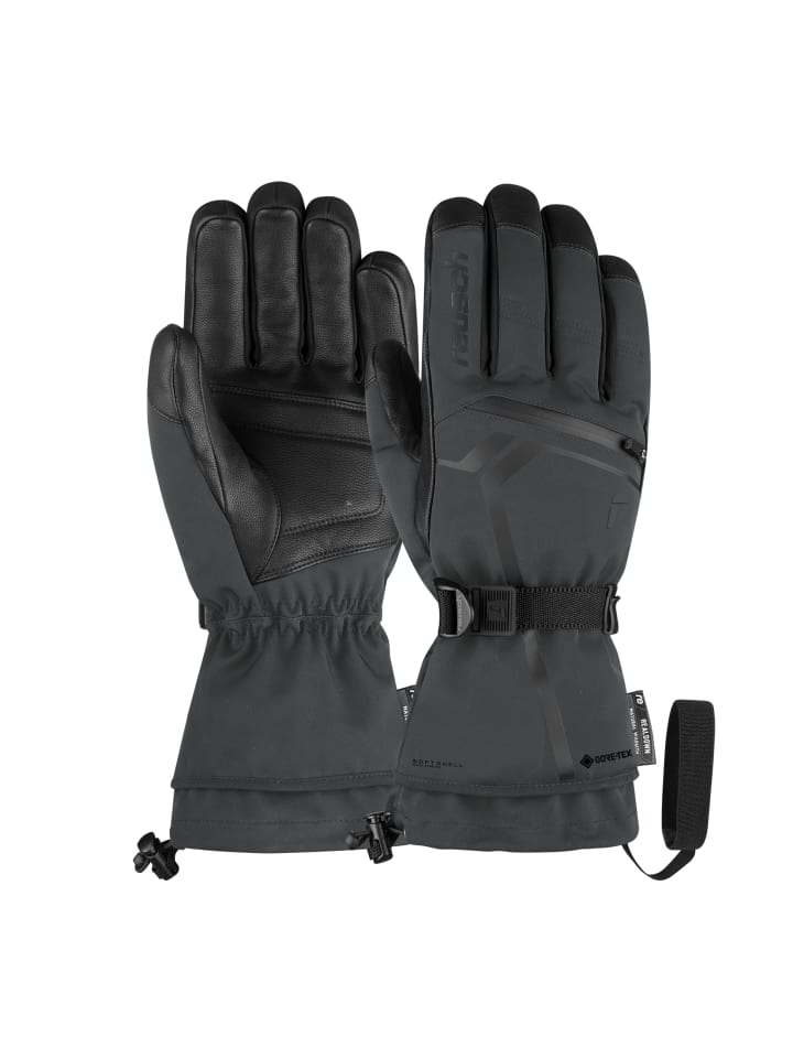Fingerhandschuhe Down Spirit in 6667 asphalt / black