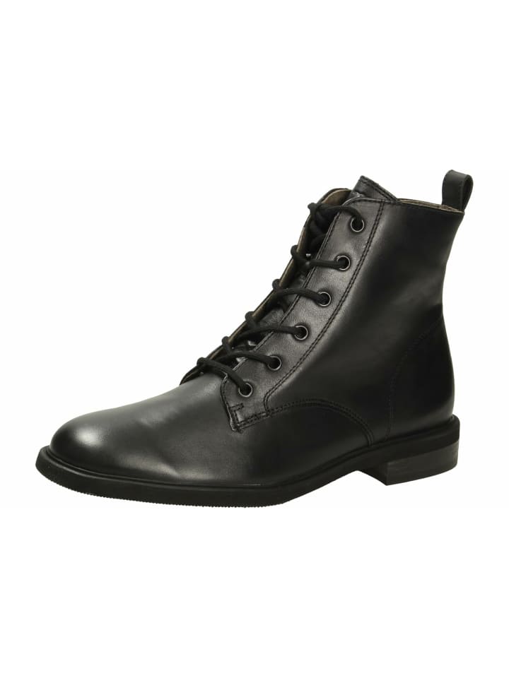 Schnür-Stiefeletten für Damen in schwarz