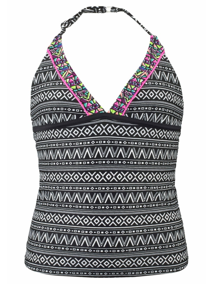 Tankini in schwarz-weiß