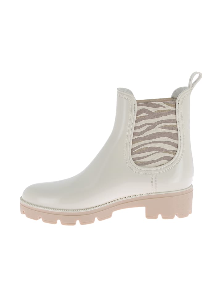 Noura-Stiefeletten zum Hineinschlüpfen von M. Berlarbi Weiß