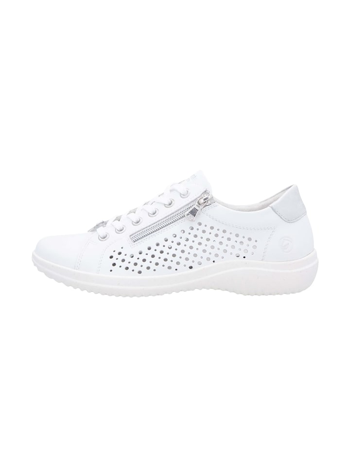 Manila-Low-Top-Sneaker aus Leder Weiß