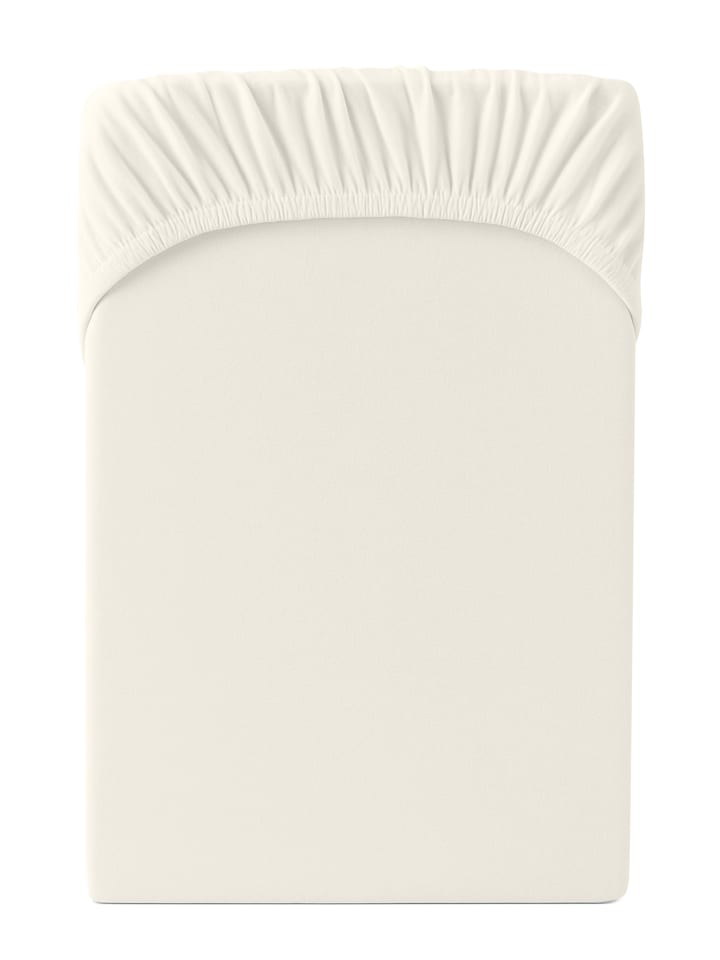 Spannbetttuch Edel-Jersey in creme
