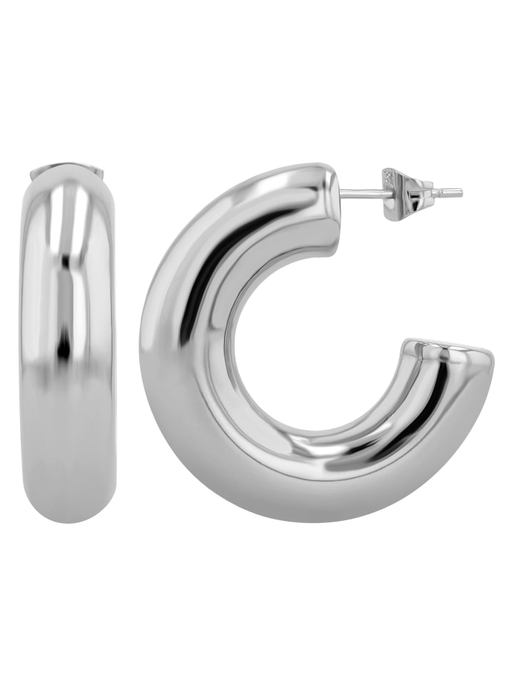 Damen Ohrringe – Ohrstecker aus Edelstahl in silber