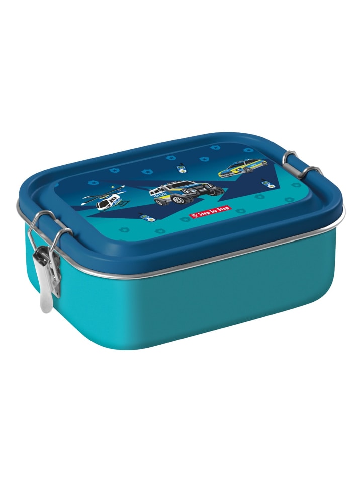 Step by Step Edelstahl-Lunchbox „Police”
