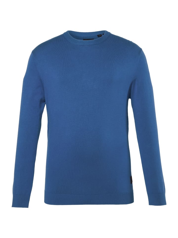 Pullover in denimblau