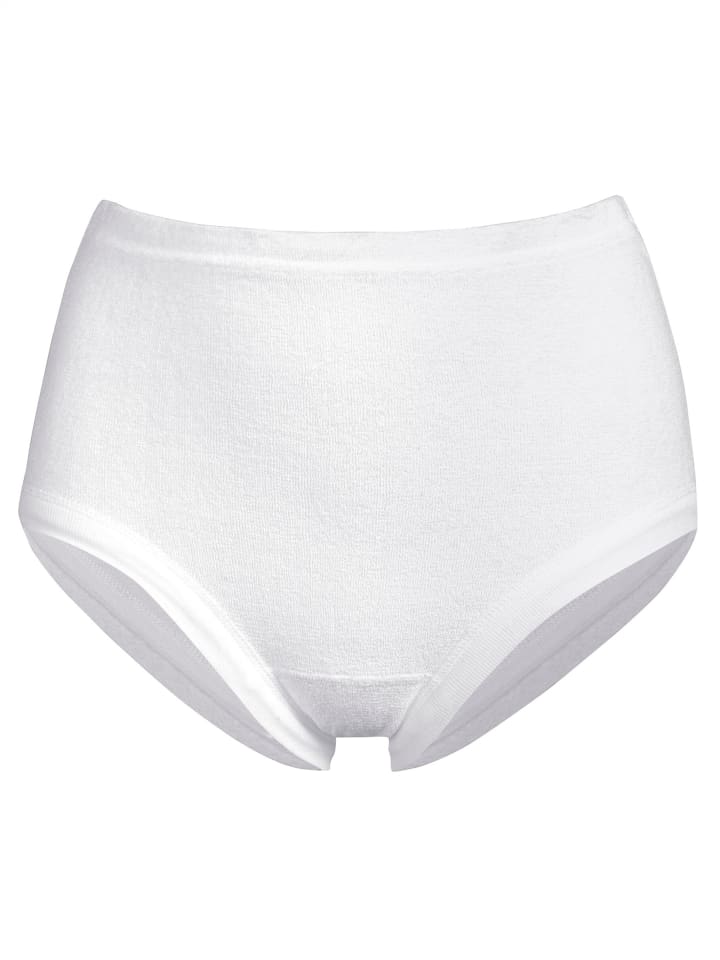 Slip in 4 Stück weiß