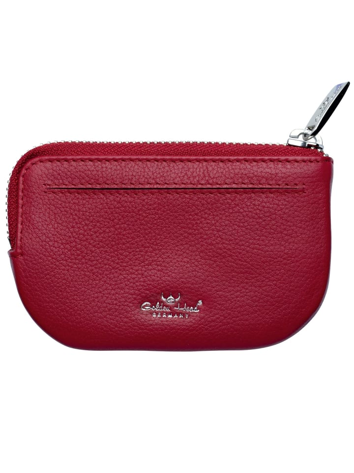 Madrid Schlüsseletui RFID Leder 10,5 cm rot